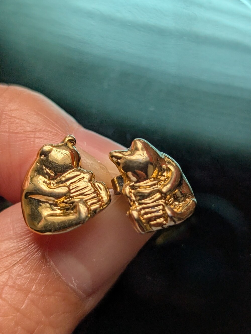 DISNEY piglet And WINNIE  With The Hunny Stud Earrings